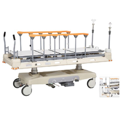上海躍進(jìn)LS-EA7C醫(yī)用搶救床對(duì)接車平車轉(zhuǎn)運(yùn)交接手術(shù)擔(dān)架車