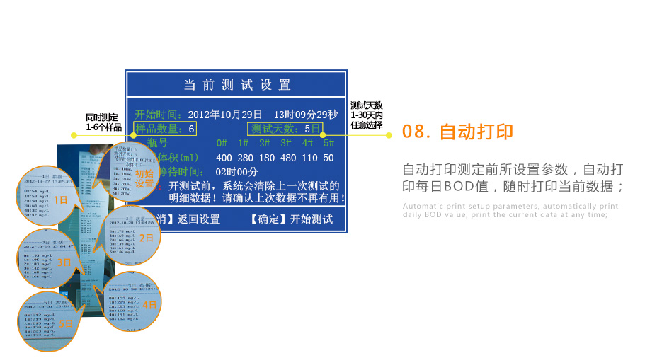 連華科技LH-BOD601無汞壓差國(guó)標(biāo)安全BOD測(cè)定儀
